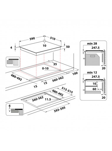 PLACA INDESIT IS 33Q60 NE