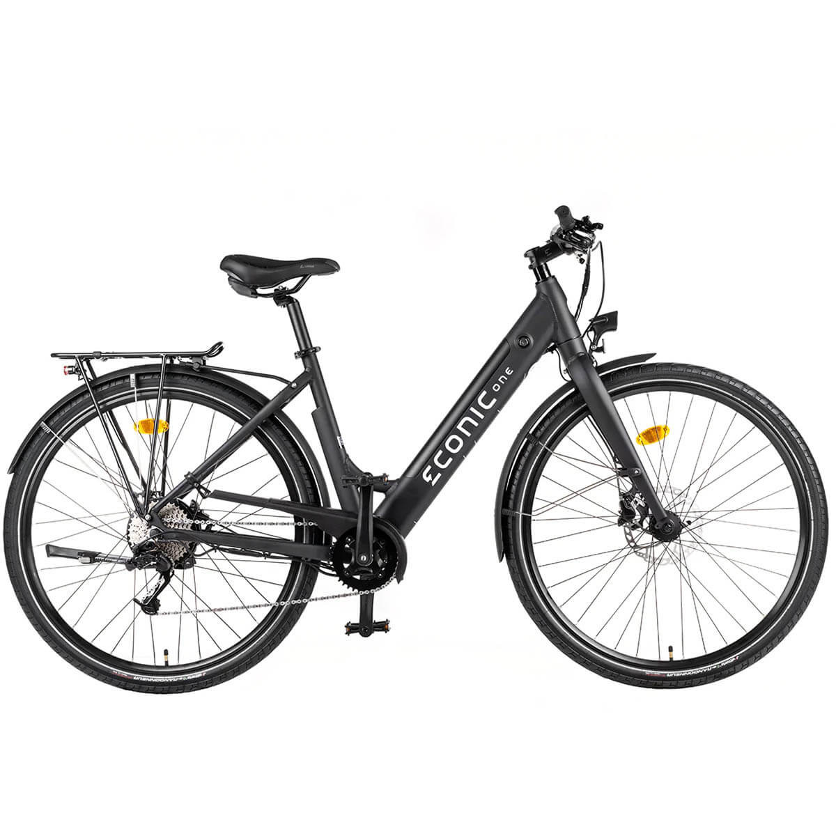 BICICLETA ELÉCTRICA ECONIC ONE COMFORT LIMITED BLACK T-M