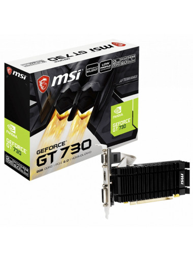 TARJETA GRÁFICA MSI NVIDIA GEFORCE GT 730 2GB 912-V809-4033