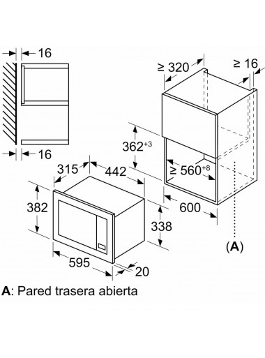 MICROONDAS BALAY 3CG6142X3