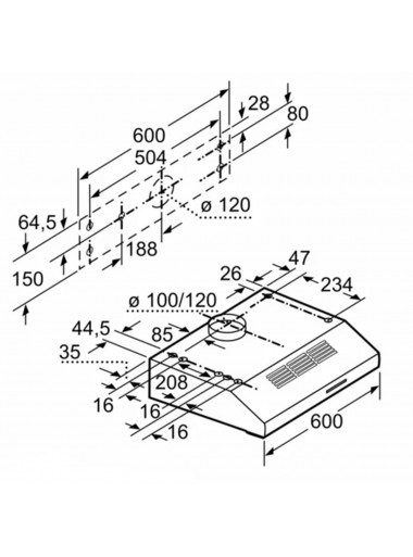 CAMPANA BALAY 3BH262MBX D