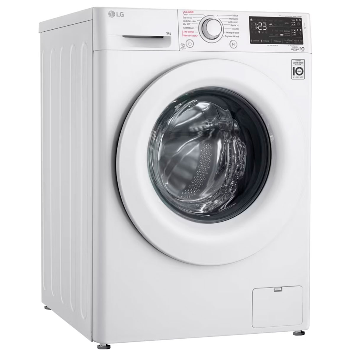 LAVADORA LG SERIE 350 F4WV3509S3W B - 9kg - 1400rpm