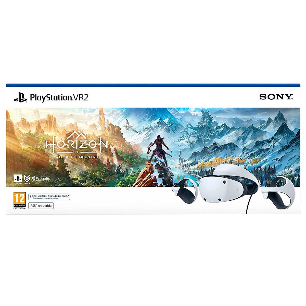 PS5 GAFAS VR2 + HORIZON CALL OF THE MOUNTAIN