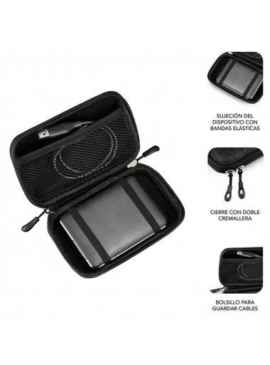 FUNDA DISCO DURO HDD SUBBLIM BUSINESS SUB-HDD-HBC001 2,5''