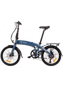 SkateFlash Fly XL Bicicleta Eléctrica Plegable 20 Negra