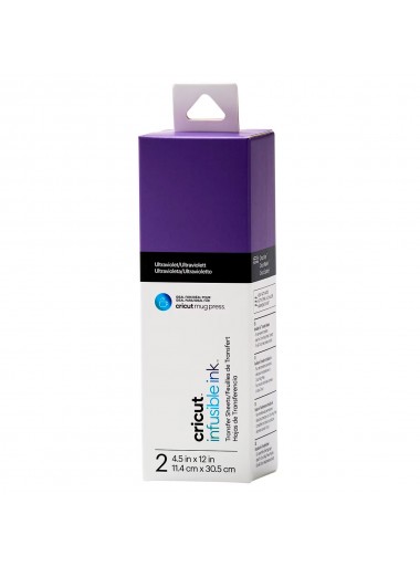 HOJAS TRANSFERENCIA CRICUT INFUSIBLE INK CRC-2008886 11x30cm
