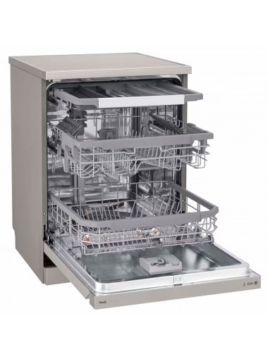 LAVAVAJILLAS LG QUADWASH STEAM DF365FPS B - 14 SERVICIOS