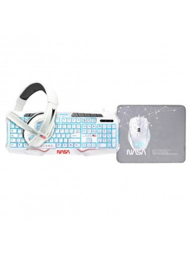 KIT GAMING NASA ANDROMEDA 4 EN 1 ANDROMEDA4IN1-W