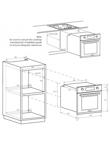 HORNO CANDY IDEA FIDC X502 A