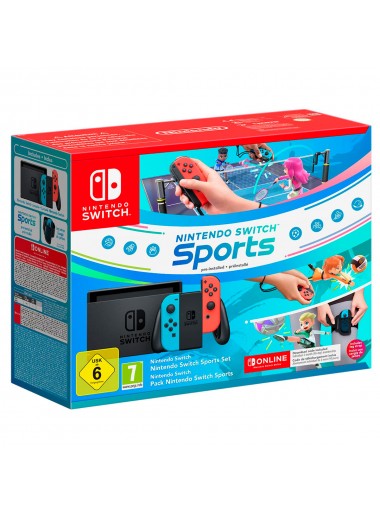 CONSOLA SWITCH + SPORTS PACK