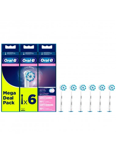 CABEZAL CEPILLO BRAUN SENSITIVE CLEAN