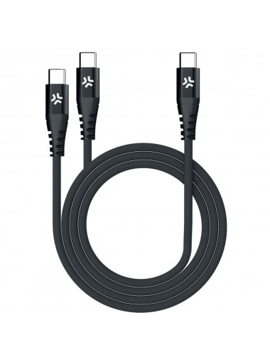 CABLE CELLY USB-C A USB-C USBC2USBCBK