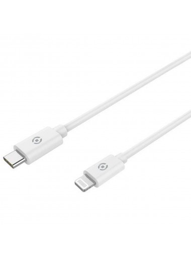 CABLE CELLY LIGHTNING A USB-C USBLIGHTTYPECWH 1m
