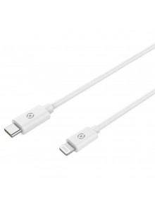 CABLE CELLY LIGHTNING A USB-C USBLIGHTC2MWH 2m