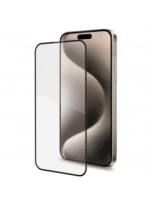 PROTECTOR PANTALLA CELLY IPHONE 16 FULLGLASS1078BK