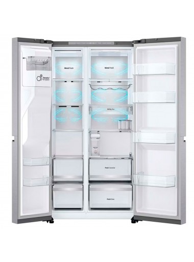 FRIGORÍFICO LG SERIE 900 GSLE91MBAC C - 1790X913X735mm (h x a x f)