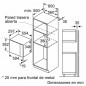 MICROONDAS BOSCH SERIE 6 BFL524MB0