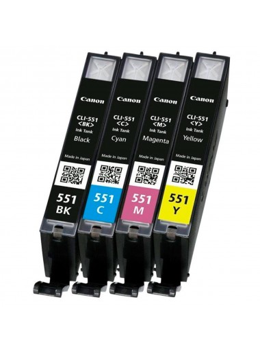 MULTIPACK TINTA CANON CLI-551 6509B009