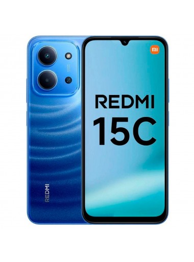 TELÉFONO XIAOMI REDMI 15C DE 17,5CM (6,9'') AZUL NOCTURNO 4GB - 256GB