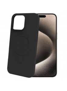 FUNDA CROMOMAG CELLY IPHONE 16 PRO MAX CROMOMAG1115BK