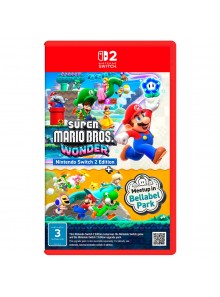 SWITCH 2 SUPER MARIO BROS WONDER EDITION + ENCUENTRO EN EL PARQUE BELABEL