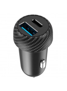 CARGADOR COCHE CELLY CC1USBC1USBA45W