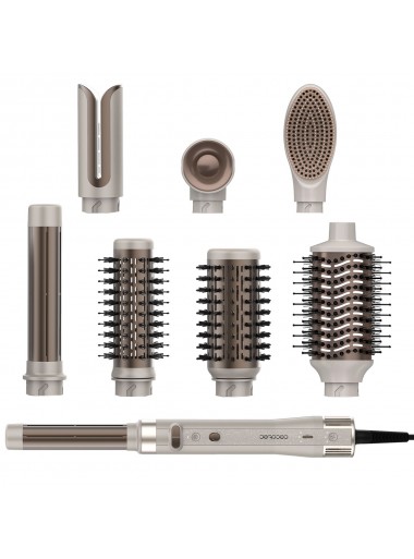 MOLDEADOR CECOTEC CERAMICCARE 8 EN 1 AIRGLAM GYRO CHAMPAGNE A01_EU01_112528