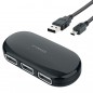ADAPTADOR VIVANCO VVITHUB4USB 4 PUERTOS