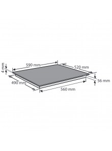 PLACA INDESIT IS F 13Q60 NE