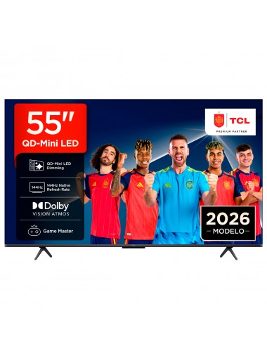 TELEVISOR TCL DE 139,7CM (55'') 55P8L 4K UHD - SMART TV