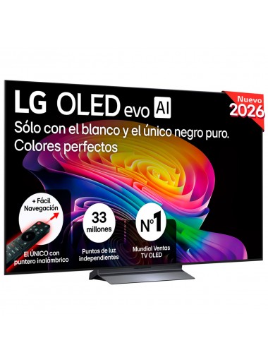 TELEVISOR LG DE 211CM (83'') OLED83C66LB UHD 4K - SMART TV