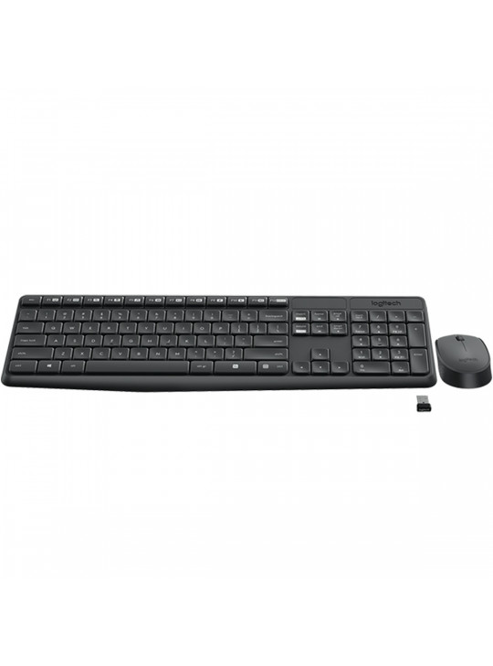 TECLADO + RATÓN LOGITECH MK235 INALÁMBRICO