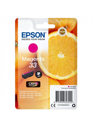 TINTA EPSON 33 C13T33434012 MAGENTA