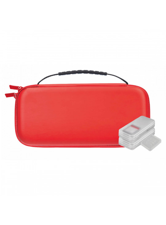 Funda Switch Nuwa eva antigolpes red android roja para estuches juegos y tarjetas bolsa con asa 4 de nintendo accesorio jc +2 estuhes4jgos 2