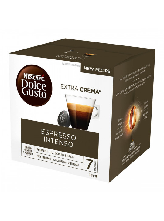 Café en cápsulas espresso intenso descafeinado Nescafé Dolce Gusto