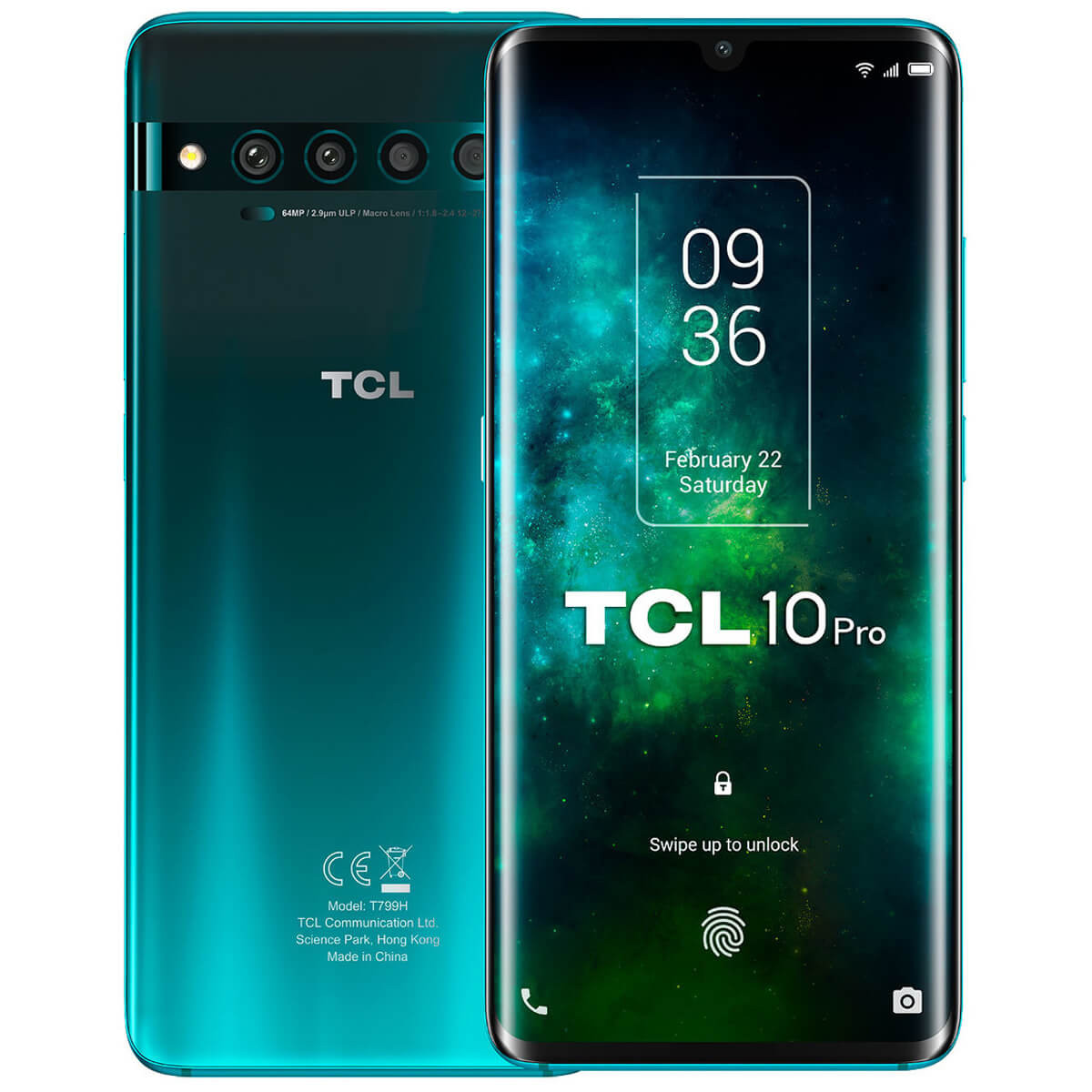 TELÉFONO TCL 10PRO DE 16,4CM (6,47'') FOREST MIST GREEN ...