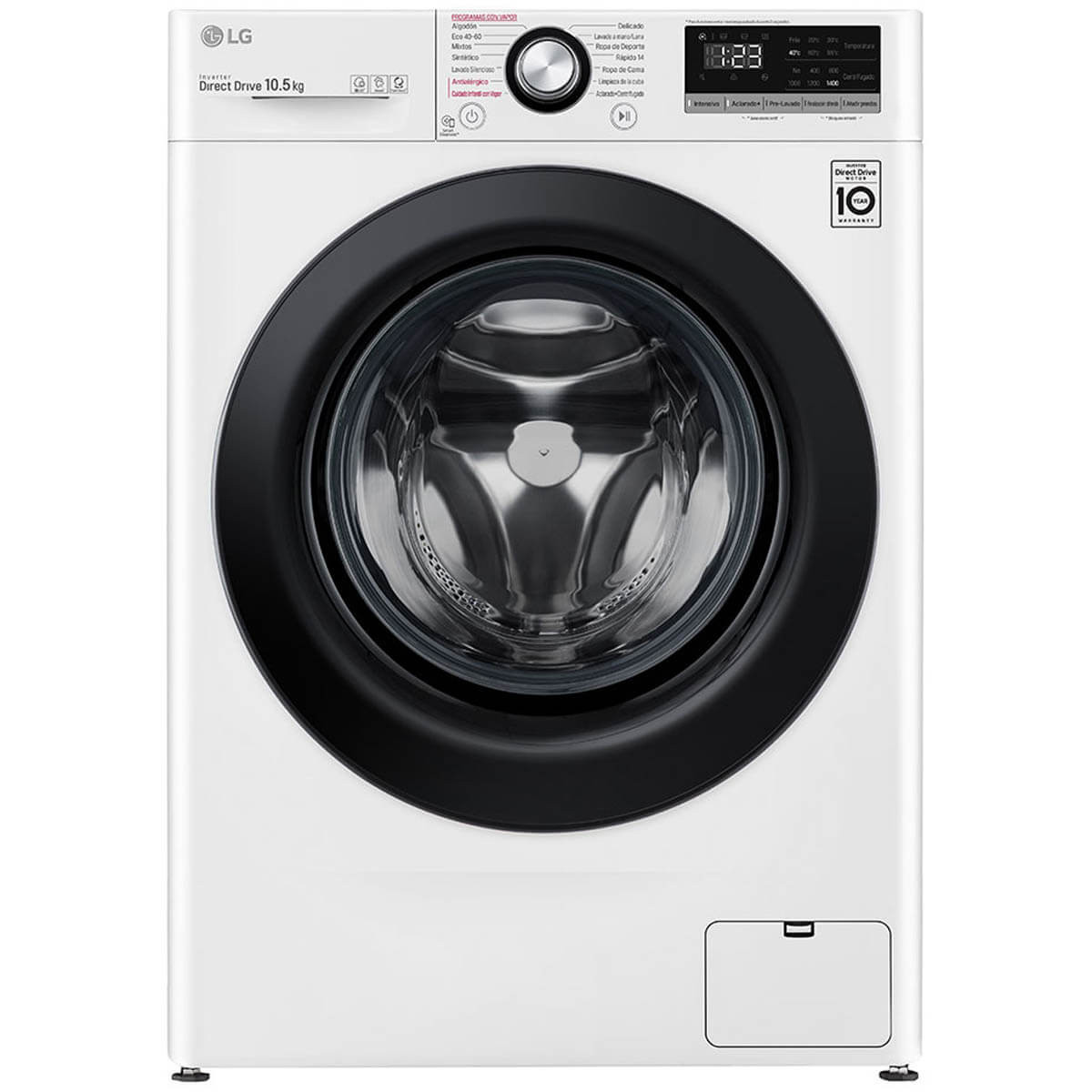 LAVADORA LG SERIE 300 F4WV3010S6W B - 10,5kg - 1400rpm