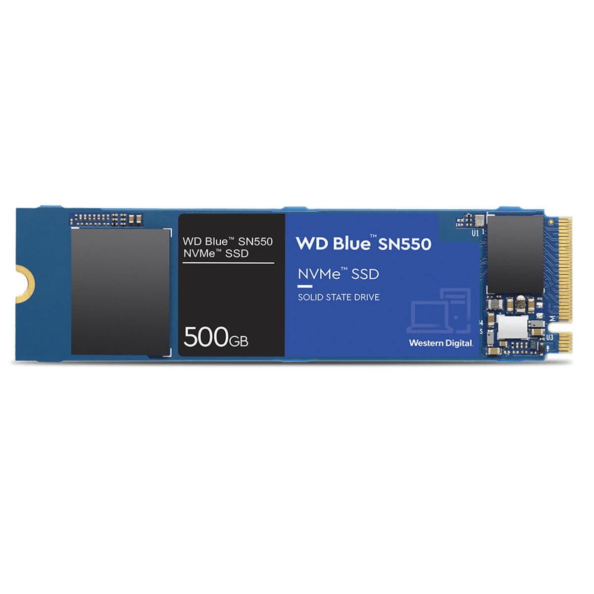 DISCO DURO WESTERN DIGITAL BLUE NVMe SSD WDS500G2B0C SN550 500GB