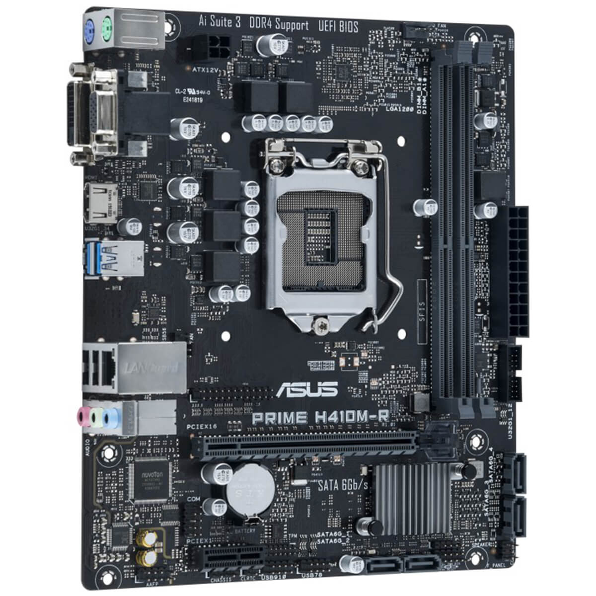 Asus prime h410m e обзор