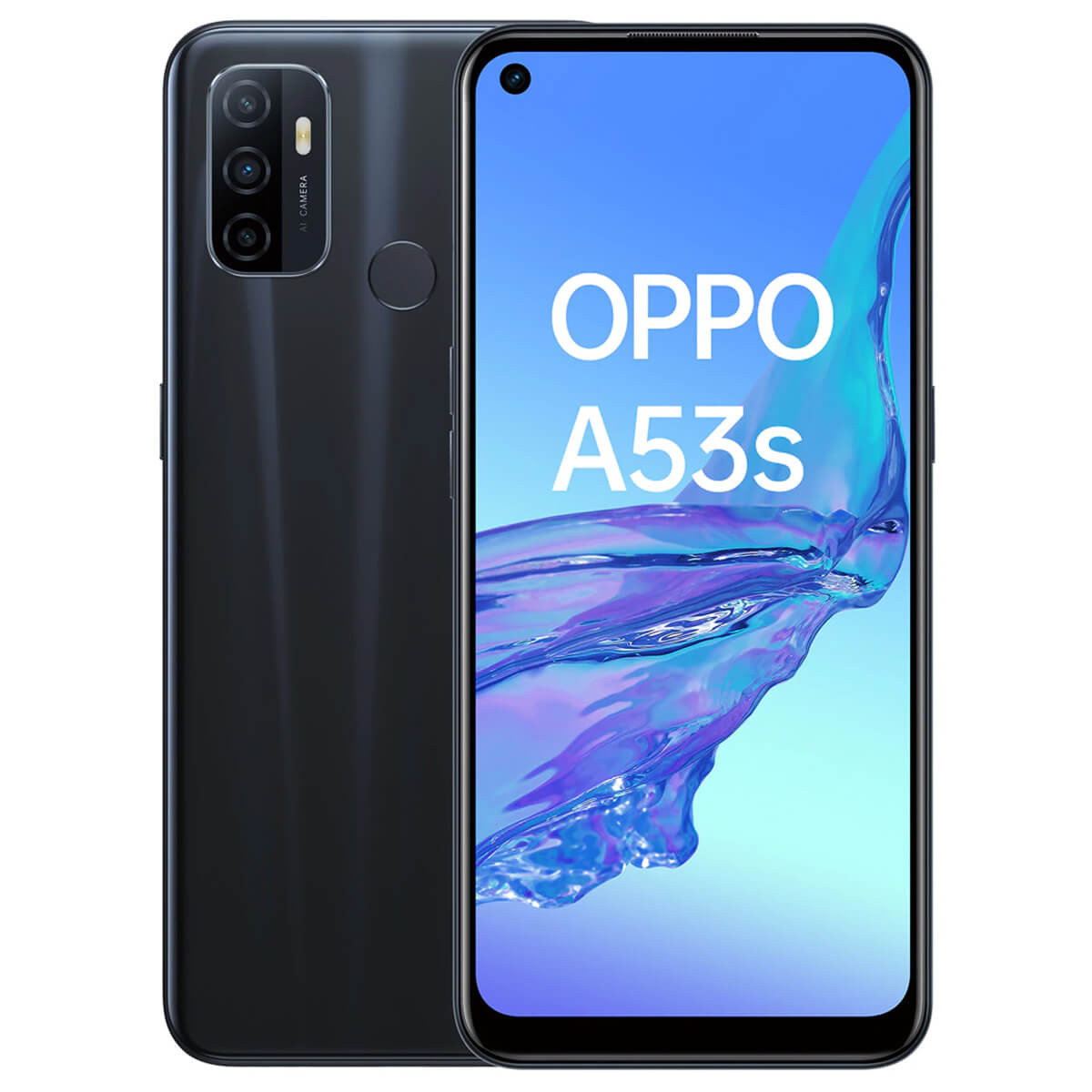 TELÉFONO OPPO A53s DE 16,5CM (6,5'') ELECTRIC BLACK 4GB - 128GB