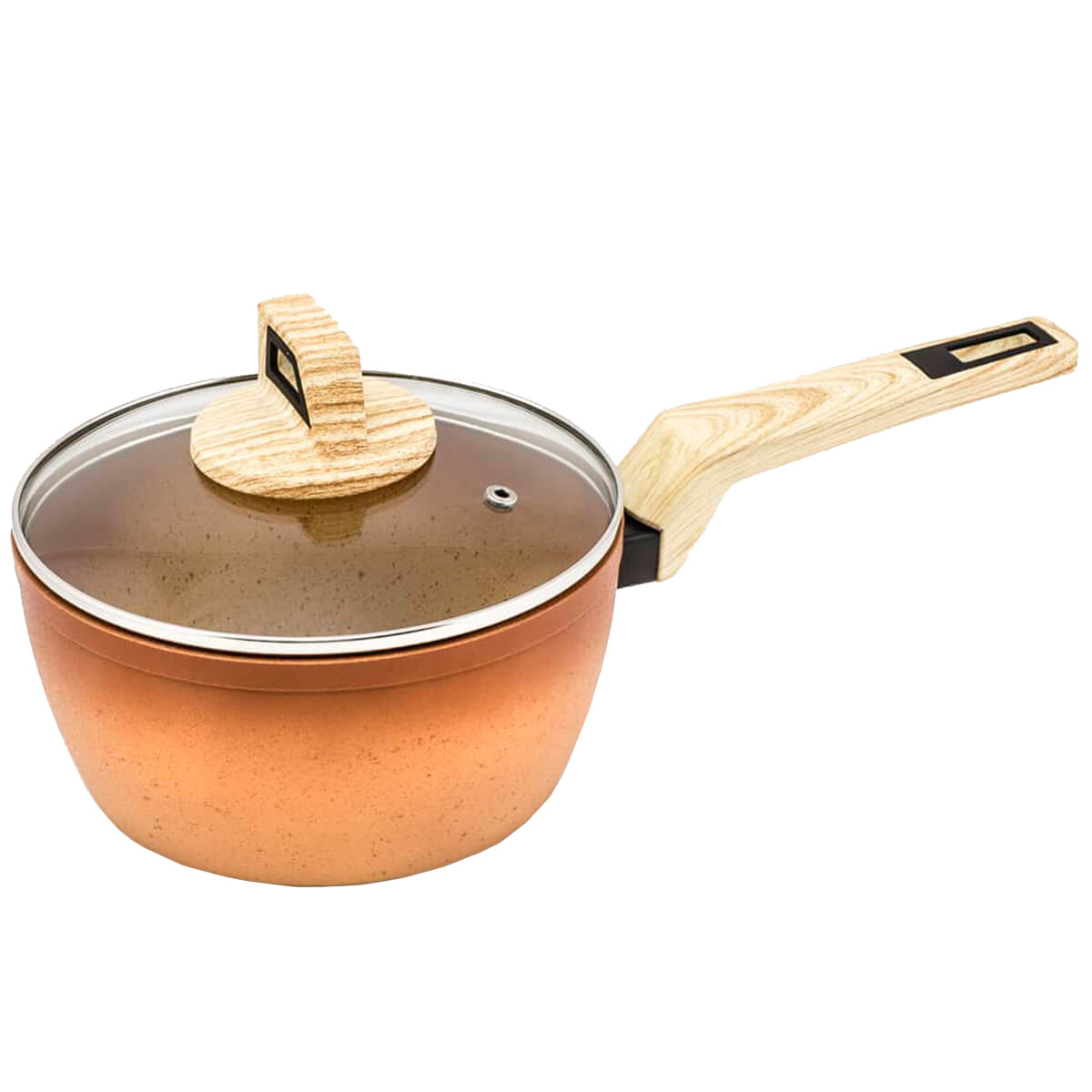 CAZO AMERCOOK TERRACOTTA + TAPA TER0418 18CM