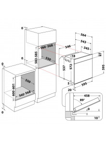 HORNO WHIRLPOOL OAKZ9 7961 SP IX A+
