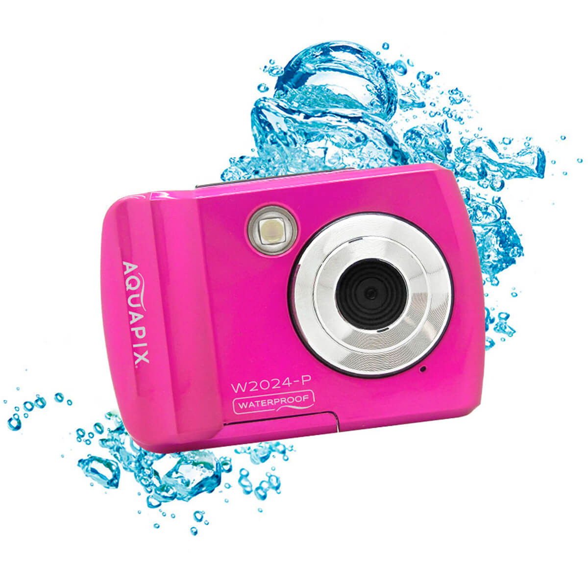 CÁMARA EASYPIX W2024-P SPLASH ROSA