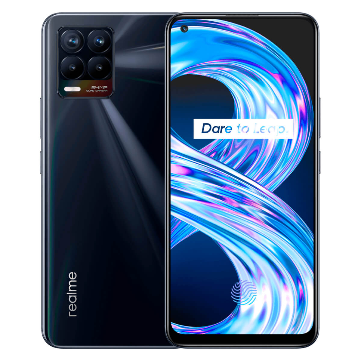 TELÉFONO REALME 8 DE 16,3CM (6,4'') NEGRO PUNK 6GB - 128GB