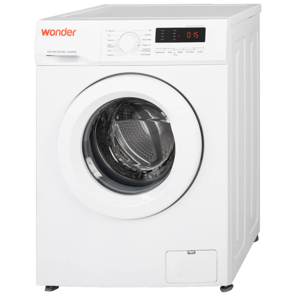 LAVADORA WONDER WDL0961002 A++ - 6kg - 1000rpm