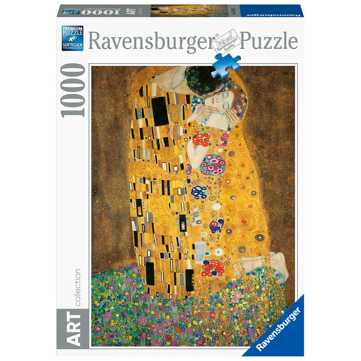 Puzzle Gustav Klimt el beso 1500 piezas 1000 15743