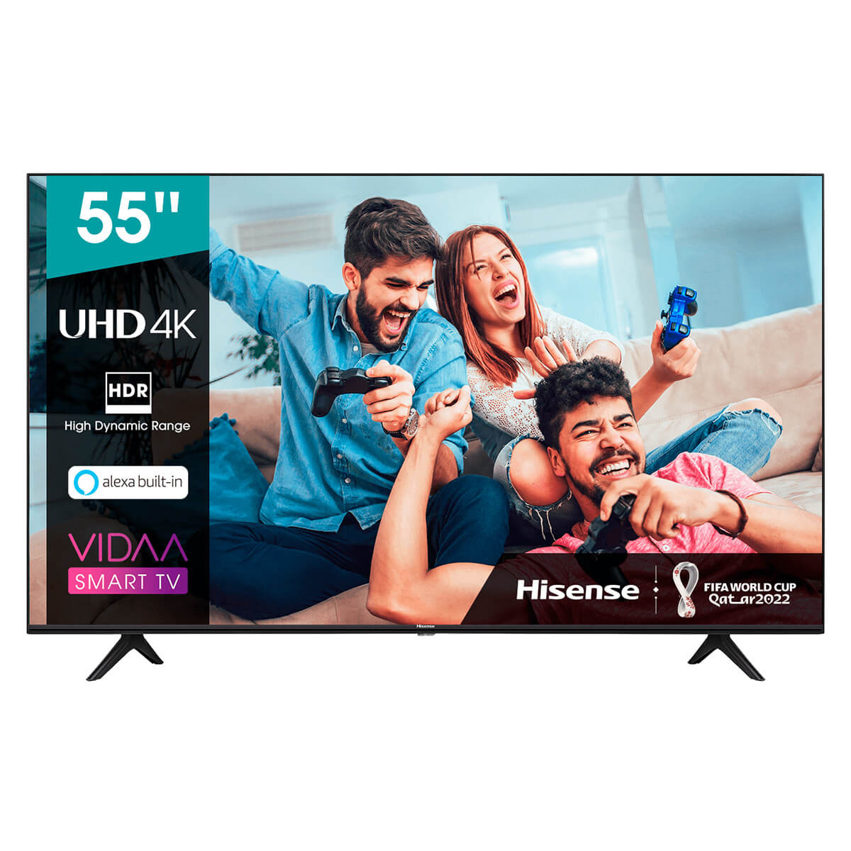 TELEVISOR HISENSE DE 139,7CM (55'') 55A7100F 4K UHD - SMART TV