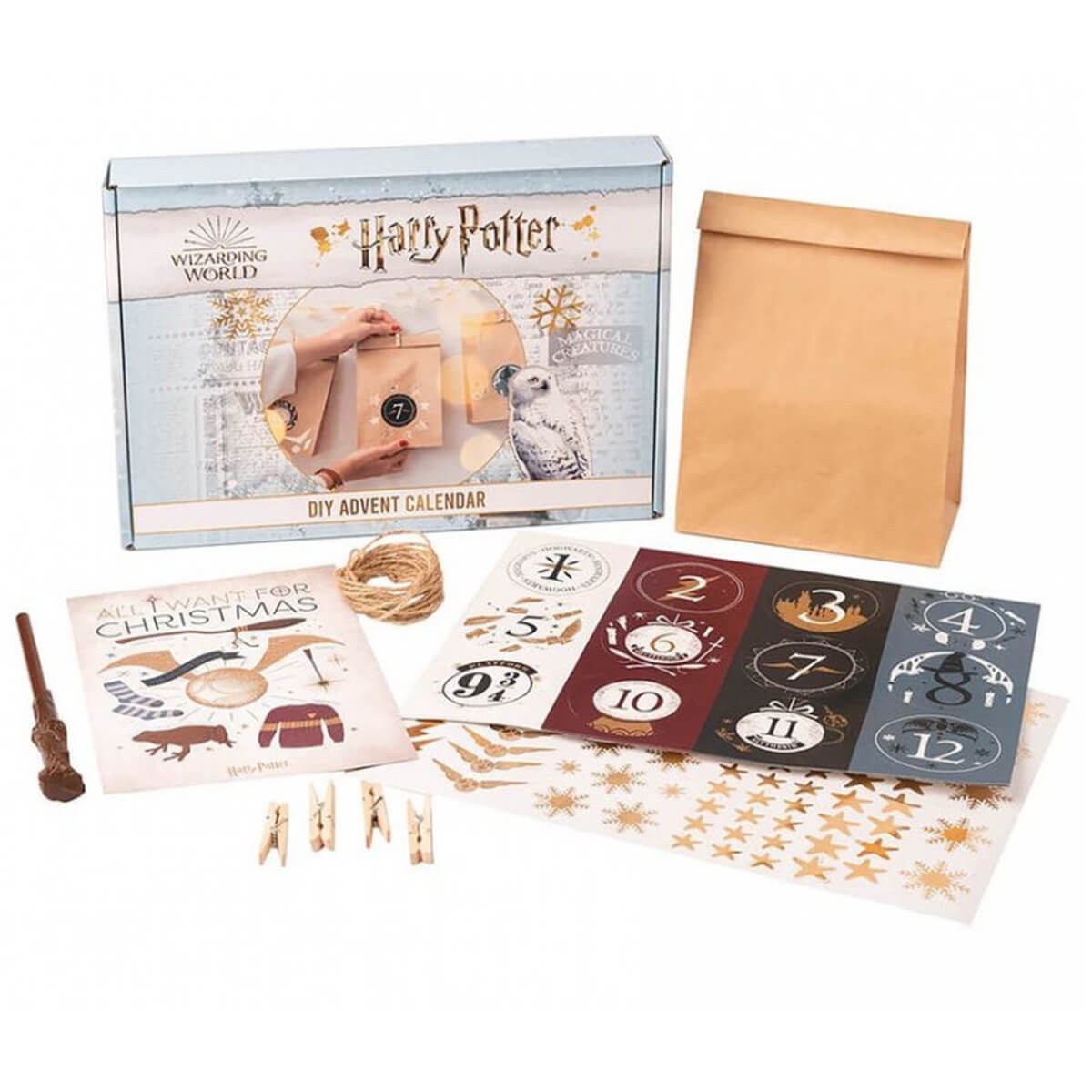 CALENDARIO ADVIENTO HARRY POTTER: NAVIDAD EN HOGWARTS