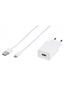 CARGADOR RED VIVANCO + CABLE USB A USB-C 62146