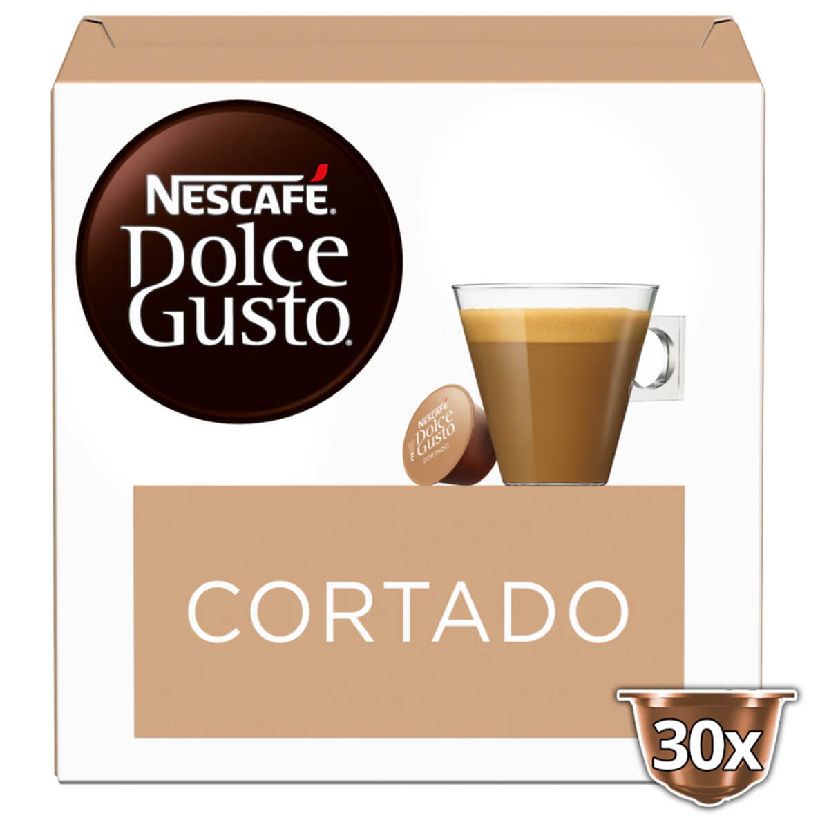Nescafé Dolce Gusto Cápsulas de café Espresso Intenso Magnum 3 X 30 CAPSULAS